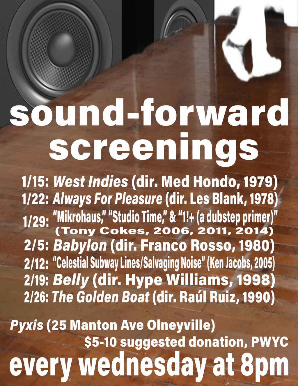 Sound-Forward Screenings